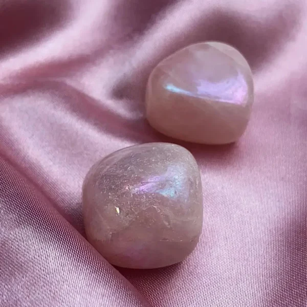 Celestial Rose Quartz Tumbles - Image 3