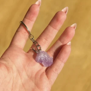 Amethyst Keychain