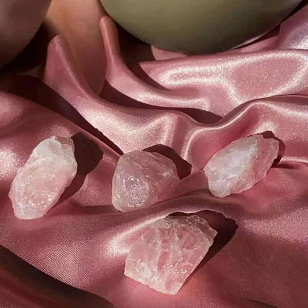 Natural Raw RoseQuartz - Image 3