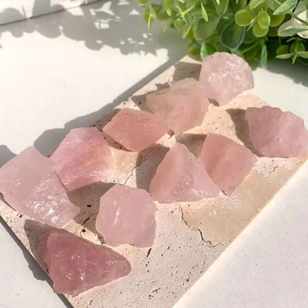 Natural Raw RoseQuartz