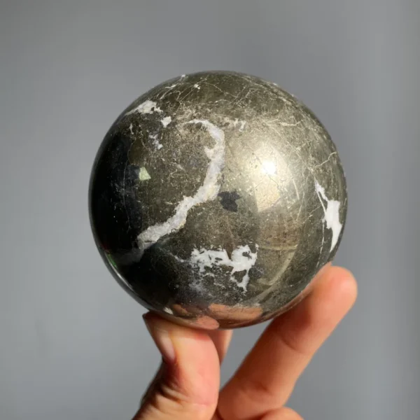 Pyrite Quartz Spheres - Image 3