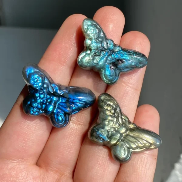 Labradorite Mini Butterfly - Image 3
