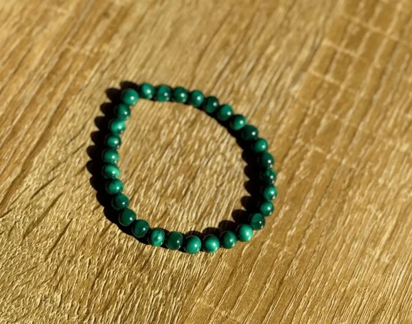 Malachite Bracelet 7mm - Image 3
