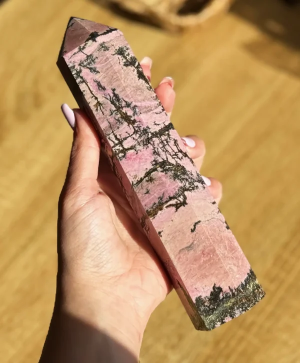 Rhodonite Fairy Tower - Image 2