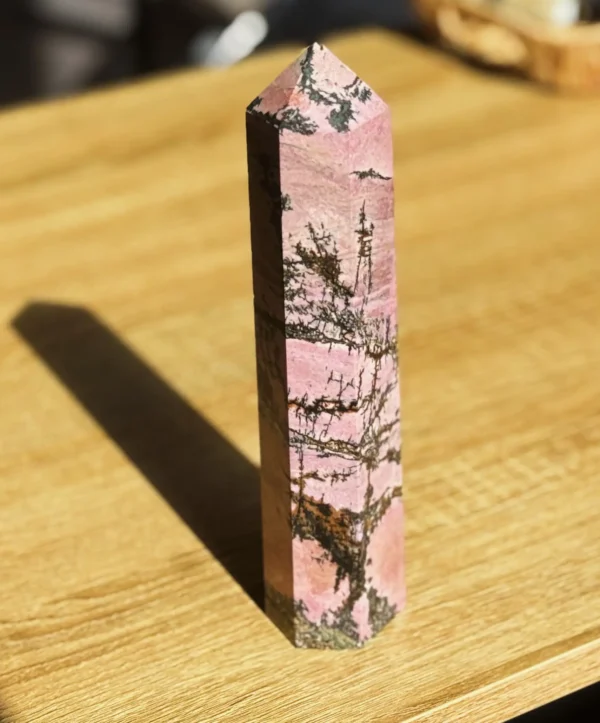 Rhodonite Fairy Tower - Image 3