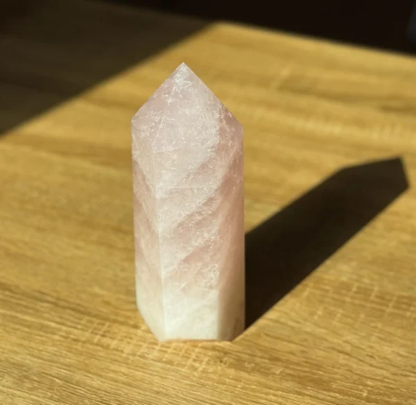 Goddess Pillar Rose Quartz - Image 3