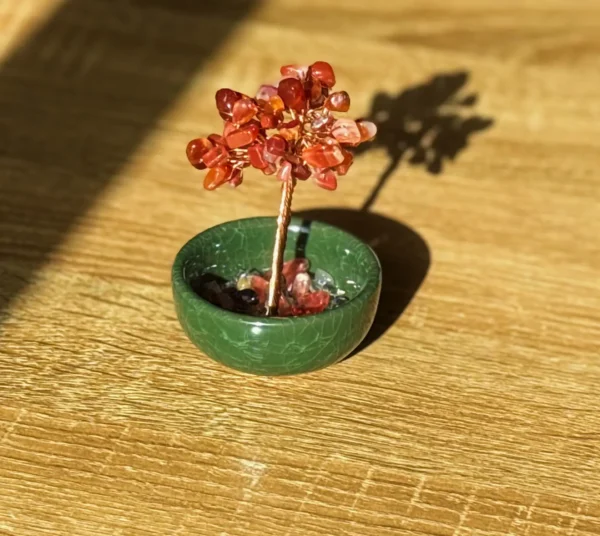 Carnelian Crystal Tree