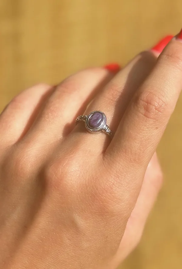 Charoite Ring