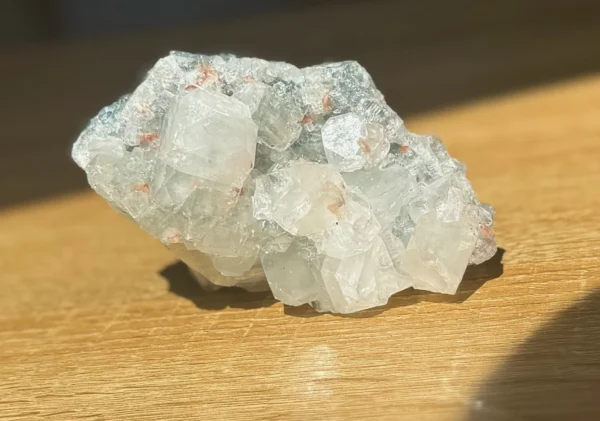 Stilbite & Apophyllite Moonveil Guardian Specimen - Image 2