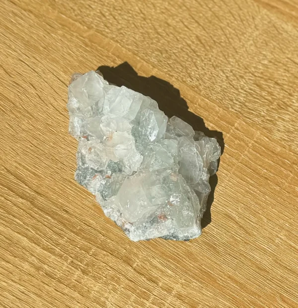 Stilbite & Apophyllite Moonveil Guardian Specimen - Image 3