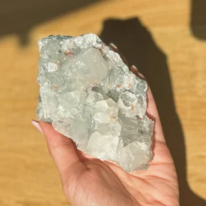 Stilbite & Apophyllite Moonveil Guardian Specimen