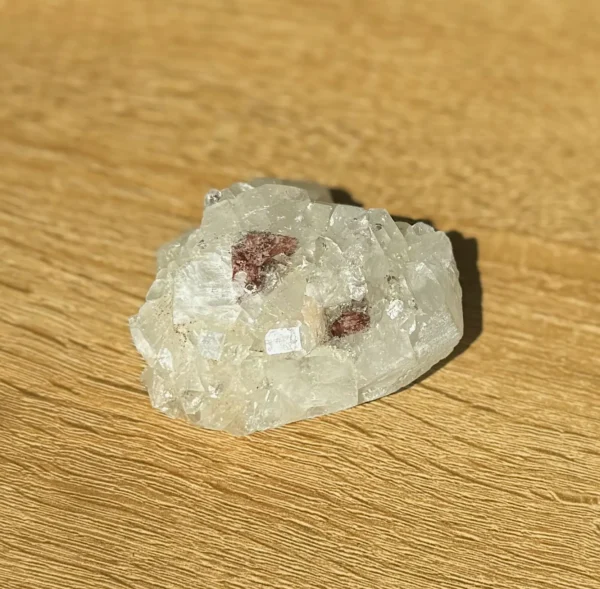 Stilbite Bloodspell Blossom specimen - Image 2