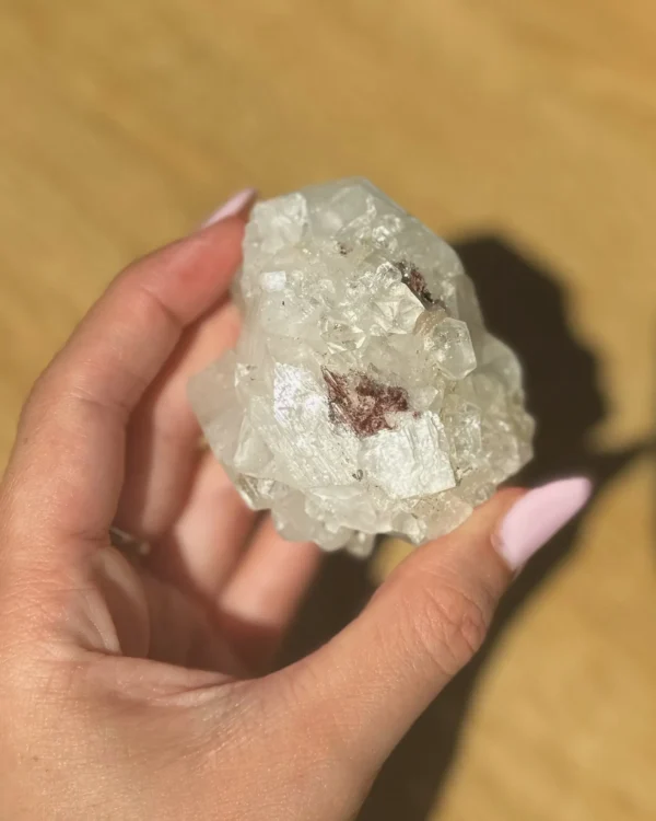 Stilbite Bloodspell Blossom specimen