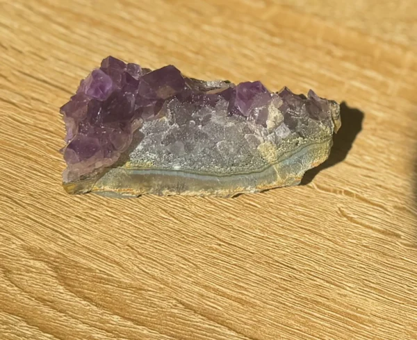 The Violet Crescent Amethyst Cut - Image 2