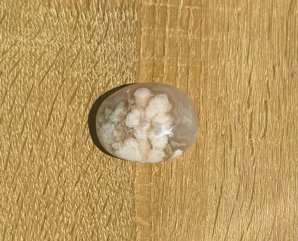Flower Agate Palm Stone - Image 2