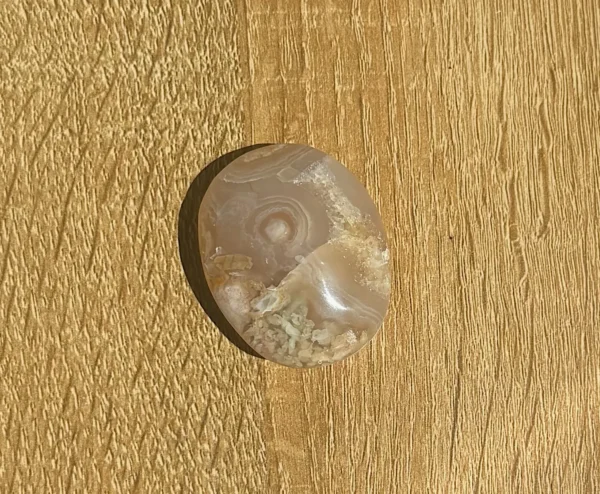 Flower Agate Palm Stone - Image 4