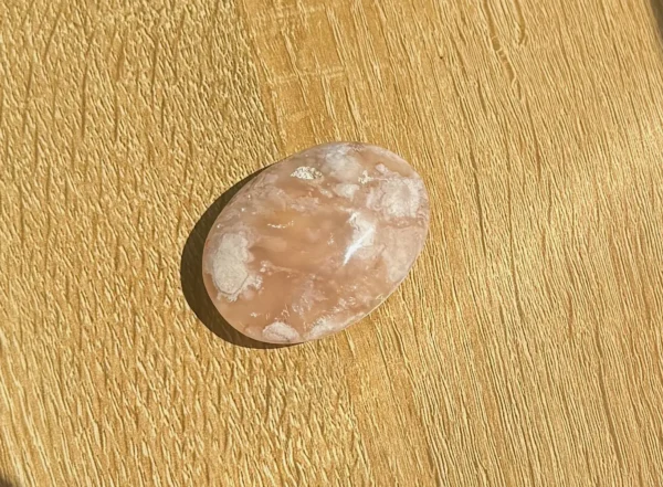 Flower Agate Palm Stone - Image 4