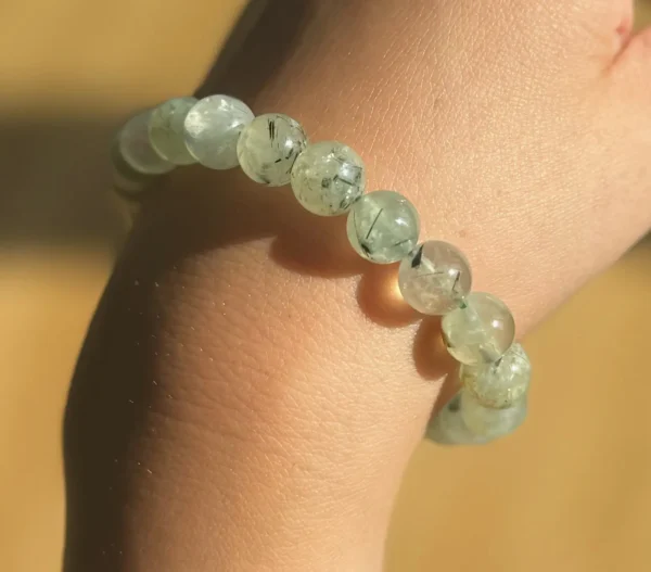Verdant Light Prehnite Bracelet - Image 2