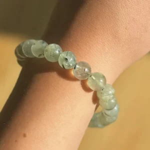 Verdant Light Prehnite Bracelet