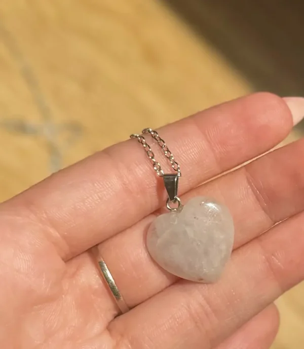 Heartlight Rose Quartz Necklace - Image 5