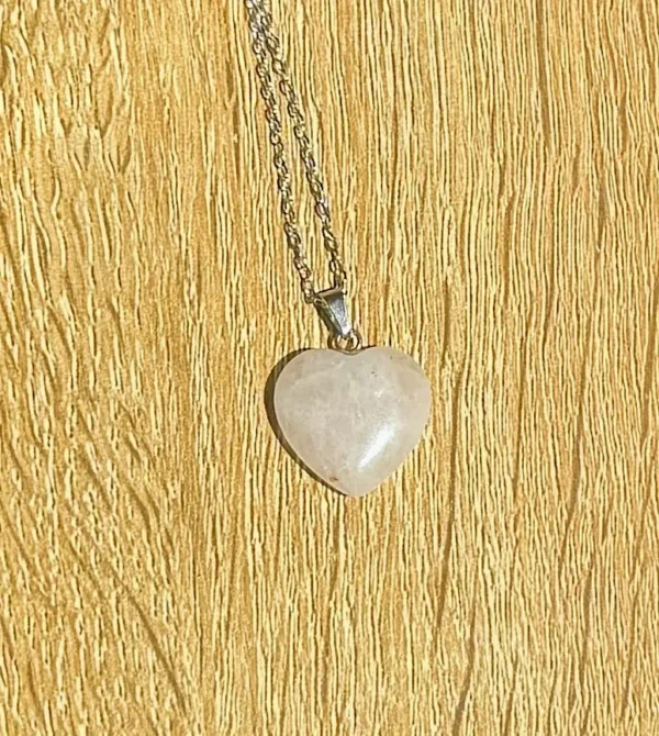 Heartlight Rose Quartz Necklace