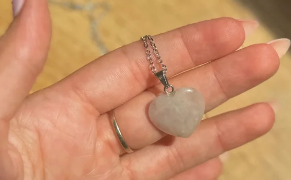 Heartlight Rose Quartz Necklace - Image 4
