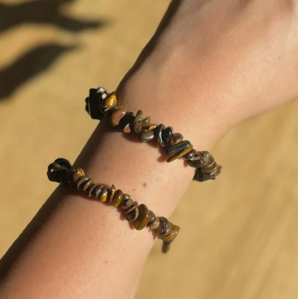 Tiger Eye Chip Bracelet - Image 3