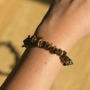Tiger Eye Chip Bracelet