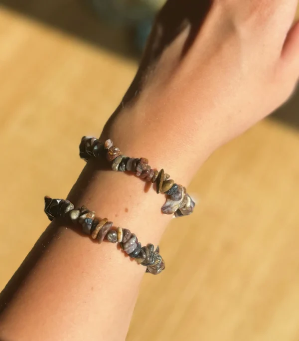 Pietersite Chips Bracelet - Image 2