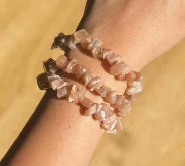 Moonstone Chip Bracelet - Image 4