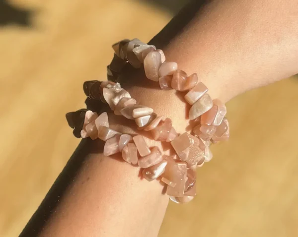 Moonstone Chip Bracelet - Image 2