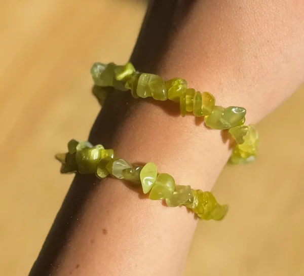 Lemon Jade Chip Bracelet - Image 4
