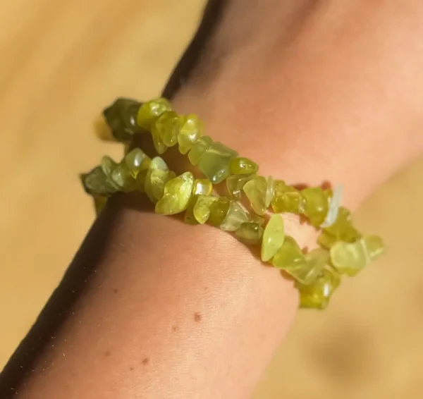 Lemon Jade Chip Bracelet - Image 3