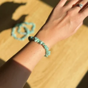 Amazonite Chip Bracelet