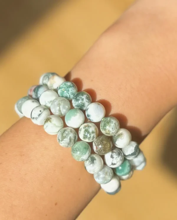 Moss Agate Bracelet - Image 3