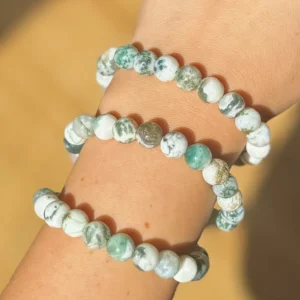 Moss Agate Bracelet