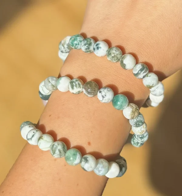 Moss Agate Bracelet