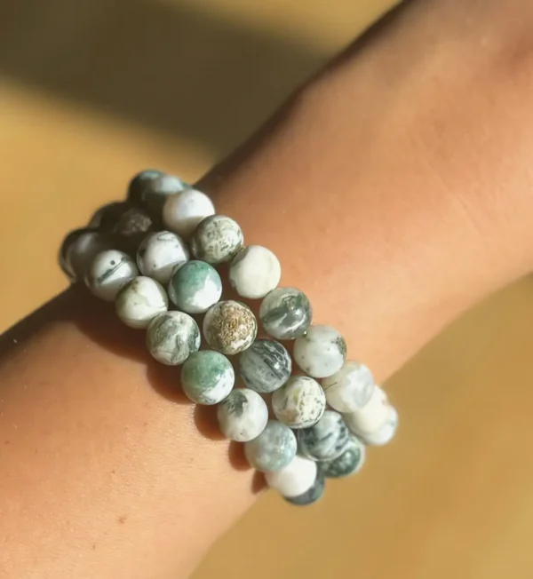 Moss Agate Bracelet - Image 5