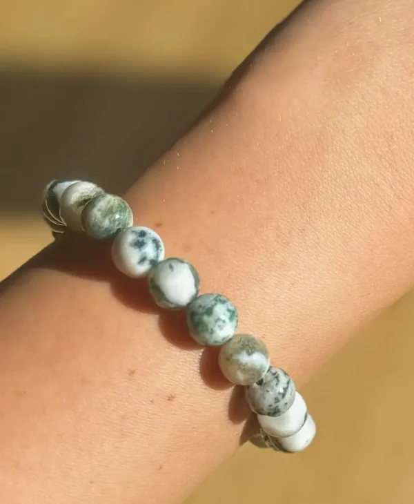 Moss Agate Bracelet - Image 4