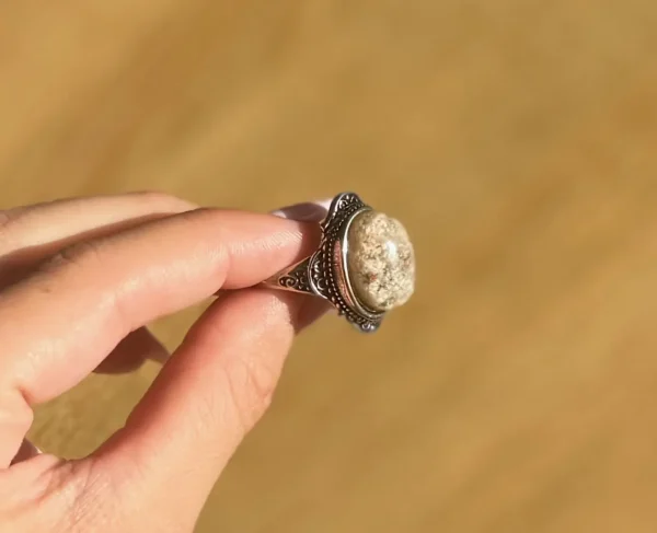 Moonbound Relic Garden Quartz Ring - Image 3