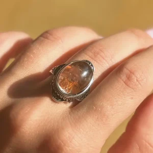 Moonbound Relic Garden Quartz Ring
