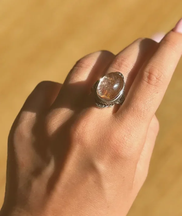 Moonbound Relic Garden Quartz Ring - Image 3
