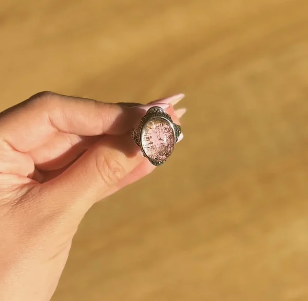 Moonbound Relic Garden Quartz Ring - Image 2