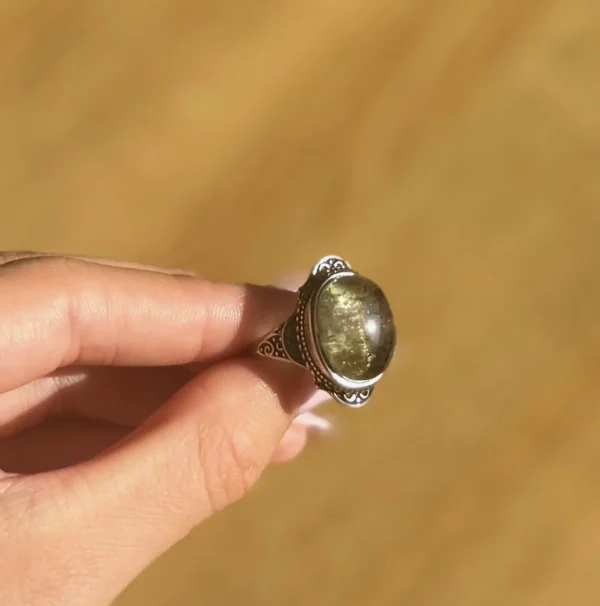 Moonbound Relic Garden Quartz Ring - Image 4