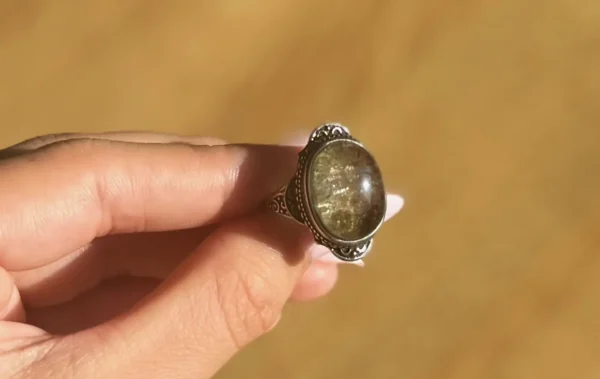 Moonbound Relic Garden Quartz Ring - Image 3