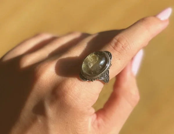 Moonbound Relic Garden Quartz Ring - Image 5