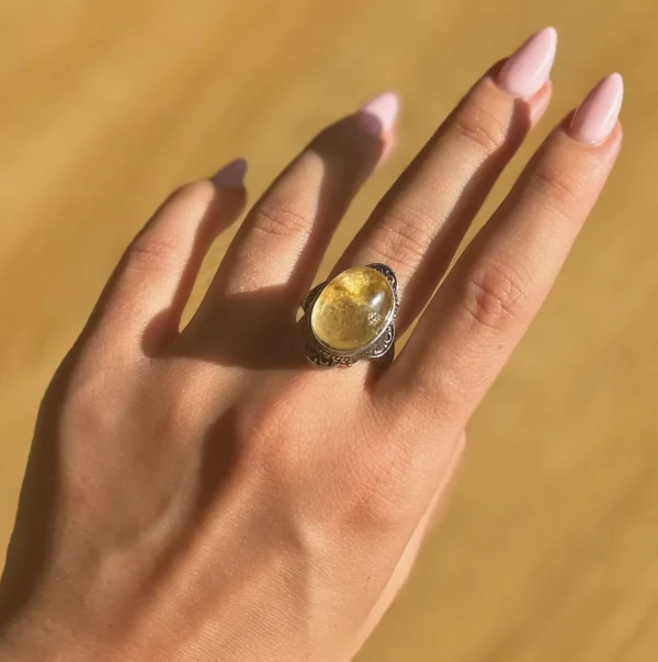 Moonbound Relic Garden Quartz Ring - Image 3