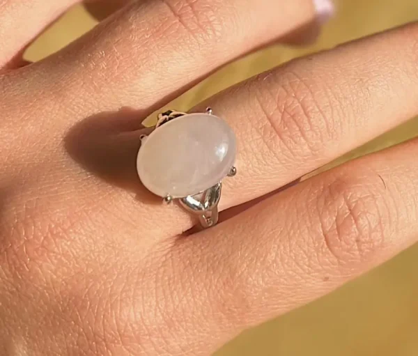 Timeless Rose Quartz Ring