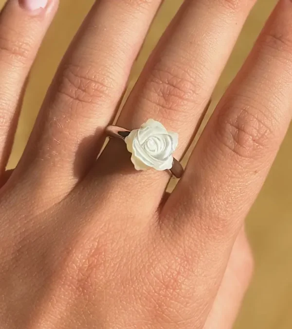 Opal Blossom Ring