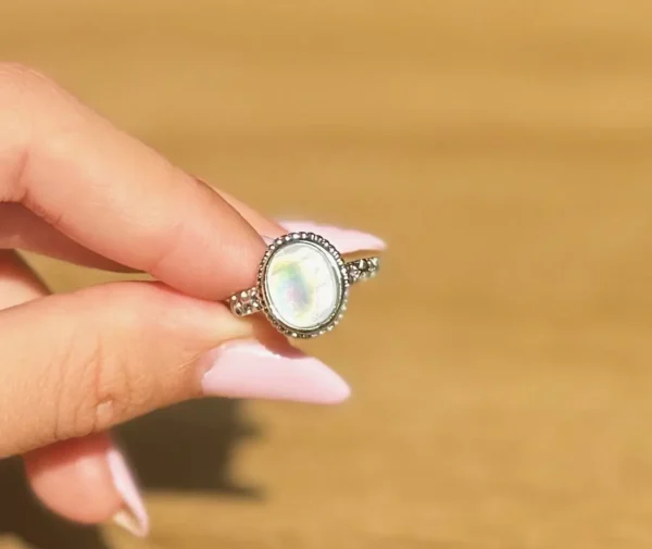 🌙✨ Opal Pearl Oath Ring ✨🌙 - Image 4